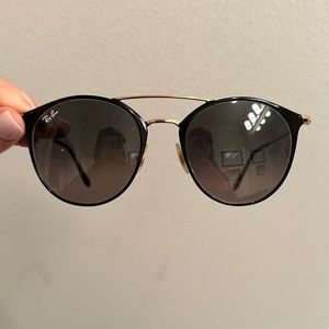 Black/Gold Ray Bans